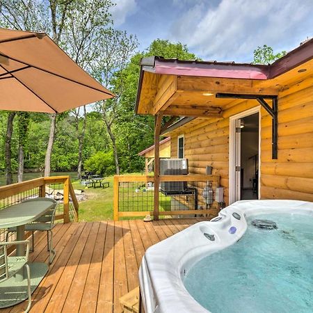 Cozy Cabin On Tuckasegee River - Near Bryson City Buitenkant foto