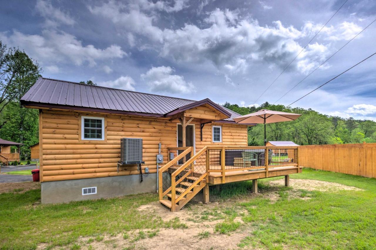 Cozy Cabin On Tuckasegee River - Near Bryson City Buitenkant foto